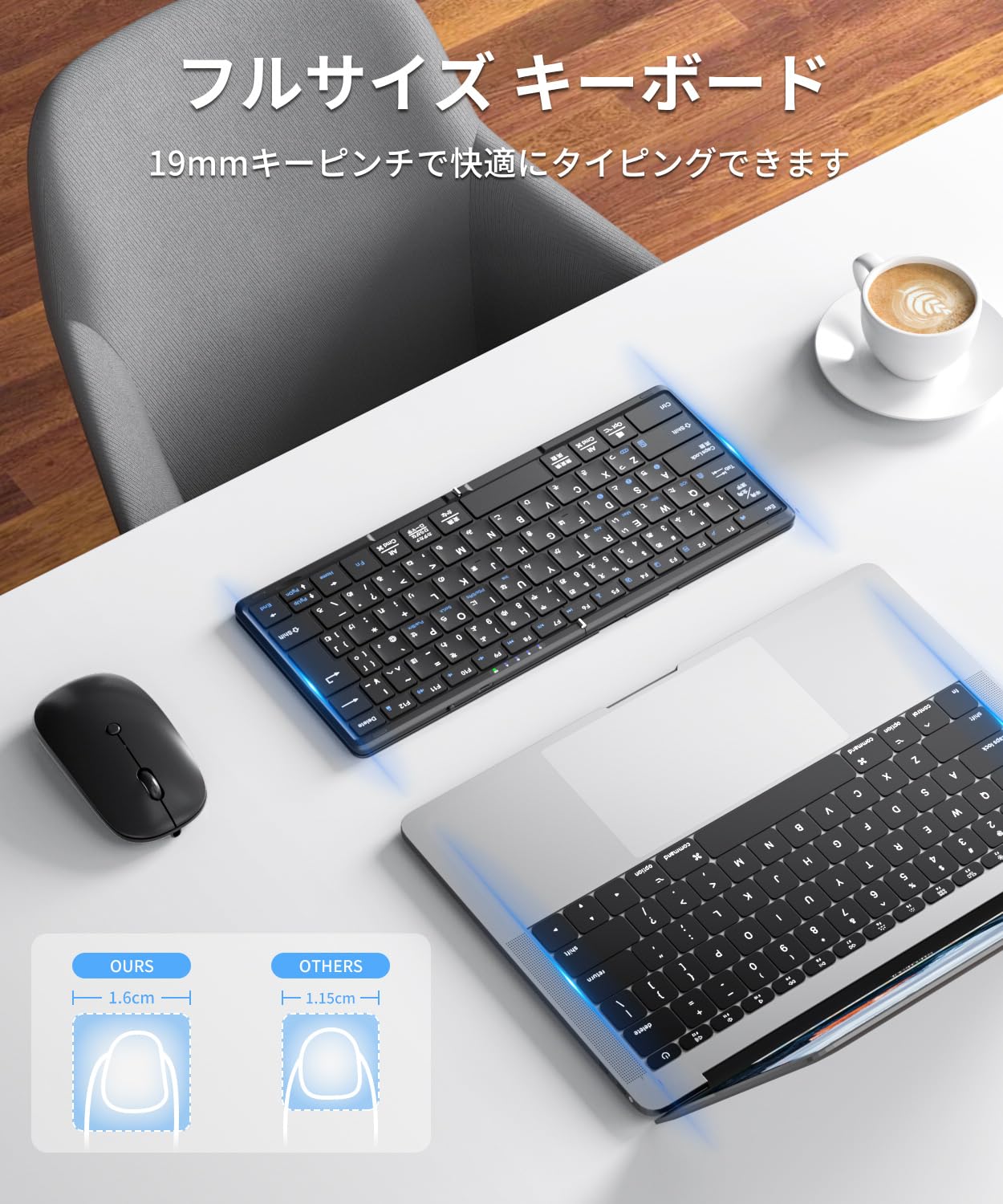 Amazon | 【2026革新版】Omikamo キーボード ワイヤレス 折りたたみ式